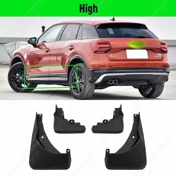 Для Audi Q2 2017 2018 2019 2020 брызговики на крыло брызговики брызговики автомобильные аксессуары