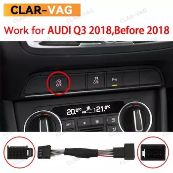 Для Audi Q3 2012-2018 автомобильный смарт-Авто старт стоп-подавитель автоматический стоп старт двигатель Устранитель устройства отключить штепсельный кабель
