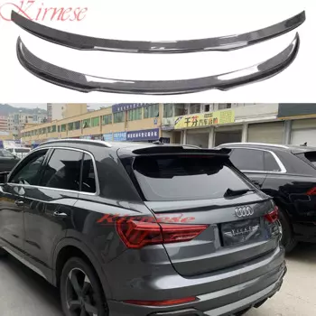 Для Audi Q3 sportback 2019-2022 лет спойлер из углеродного волокна кованый углеродный хэтчбек крыша заднее крыло Корпус Комплект Аксессуары