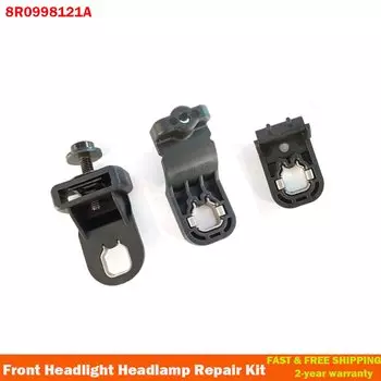 Для Audi Q5 2013-2016 комплект для ремонта фар, кронштейн, защитное кольцо для фар автомобиля, запасные части 8R 0998121 8R0 998 121A