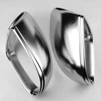 Для Audi Q5 8R Q7 4L SQ5 хромированные крышки боковых зеркал 2009 2010 2011 2012 2013 2014 2015 2016 серебристый матовый