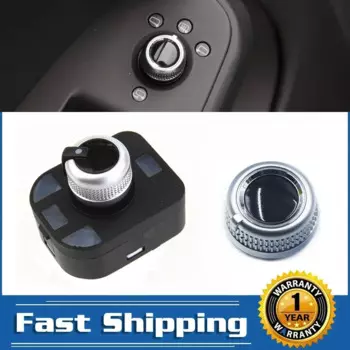 Для Audi Q5 S4 A4 A5 RS4 RS5 хромированное боковое зеркало светоотражающая Кнопка регулировки со складной 8K0959565E 8KD959565A