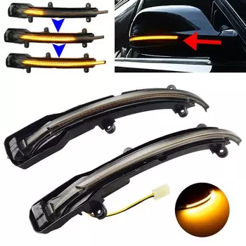 Для Audi Q5 SQ5 8R Q7 4L динамический поворотник, светодиодный указатель поворота, боковое зеркало, индикатор 2010 2011 2012 2013 2016 2017