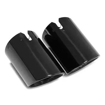 Для автоматической выхлопной крышки BMW 3 G20 G21 320d 320i 330i 2020 + наконечник глушителя, сменная накладка на выхлопную трубу, системная насадка