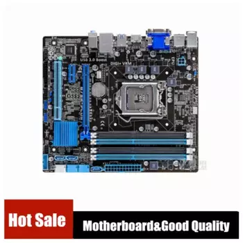 Для B75M-PLUS настольная материнская плата B75 с разъемом LGA 1155 i3 i5 i7 DDR3 16G uATX UEFI BIOS материнская плата в продаже