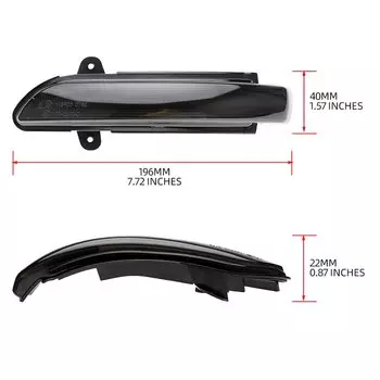 Для Benz CLS S E CL-Class W219 C219 W221 V221 W211 S211 W216 C216 Последовательные светодиодные указатели поворота бокового зеркала