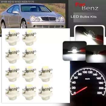 Для Benz M-Class W163 1997-2001 ML270 CDI ML230 ML320 ML350 ML430 ML55 AMG Светодиодная лампа приборная панель Cluster Speedo Dash Lights