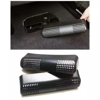 Для BMW 1, 2 серии, F20, F21, F45, F46, X1, F48, X2, F39, напольный обогреватель для автомобиля под сиденьем, обогреватель переменного тока, розетка для вентиляционного отверстия, решетка, крышка