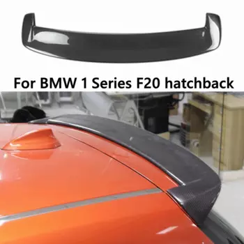 Для BMW 1 серии F20 хэтчбек 3D стиль углеродное волокно задний спойлер крыло багажника 2011-2020 FRP кованый карбон