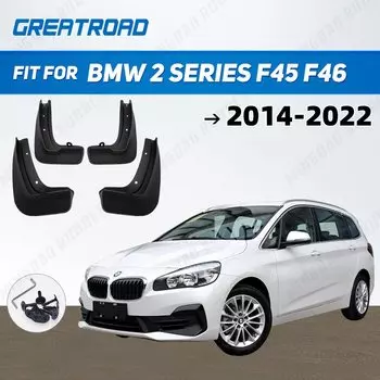 Для BMW 2 SERIES F45 F46 2014-2022 2015 2016 2017 2018 автомобильные брызговики брызговики брызговики брызговики аксессуары для крыльев