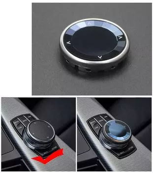 Для BMW 3 4 5 6 7 Серия gt F34 F30 f10 f18 f11 f12 f13 f01 f02 Автомобильный Центр управления Кристалл мультимедиа кнопка переключения Ручка крышка