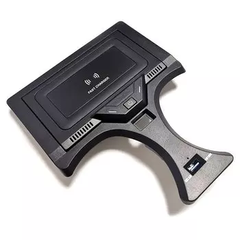 Для BMW 3 4 серии G20 G21 G22 G28 2019 2020 2021 2022 Автомобильное беспроводное зарядное устройство 15 Вт быстрое зарядное устройство для телефона зарядная панель панель