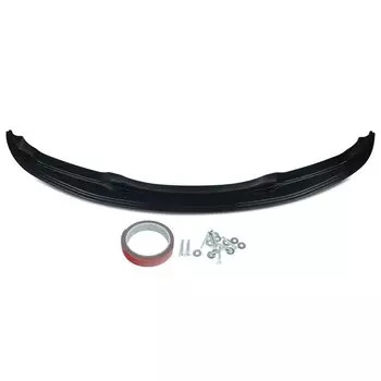 Для BMW 3 серии E90 седан E91 Estate M Sport M-Tech 2005-2008 годов, защита переднего бампера, сплиттер, блеск для губ, черный Pre-LCI