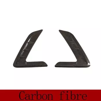 Для BMW 3 серии G20 G28 2020-21 абс черный Акула жаберная боковая защита вентиляционное отверстие декоративная наклейка автомобильные аксессуары