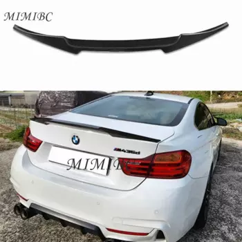 Для BMW 4 серии F32 Coupe 2 двери M4 Стиль углеродное волокно задний спойлер крыло багажника 2013-2019 FRP кованый УГЛЕРОДНЫЙ