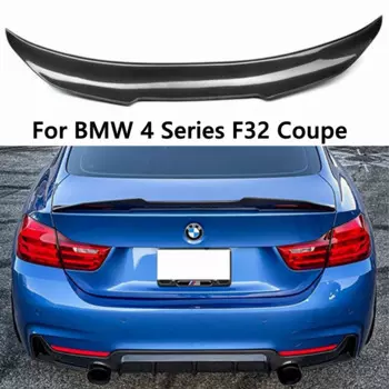 Для BMW 4 серии F32 Coupe PSM стиль углеродное волокно задний спойлер крыло багажника 2014-2020 FRP кованый карбон
