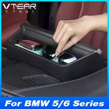 Для BMW 5 серии 6 GT G30 G38 G32 приборная панель навигационный экран задний ящик для хранения лоток внутренние аксессуары для продуктов 2018-2020