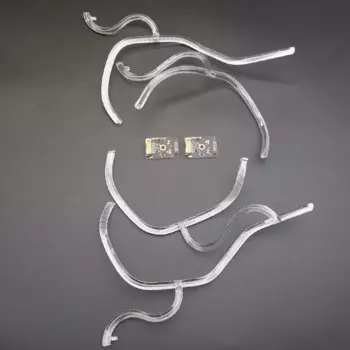 Для BMW 5 серии G30 2018-2020 светодиодные автомобильные фары DRL световые полосы ангельские глазки чип балластный модуль освещения детали для обслуживания