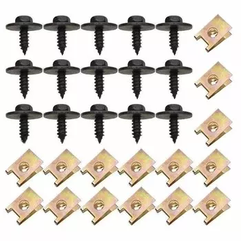 Для BMW E21 E30 E46 E90 E91 E92 E93 F11 F30 F31 F34 F35 F80 Автомобильное шасси, крыло, бампер, корпус, подставка, перекрестные шайбы, U-зажимы