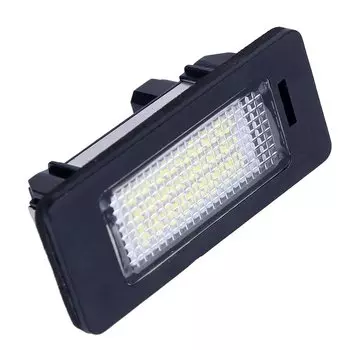 Для BMW E39 E60 освещение номерного знака 6000k белый без ошибок 12v светодиодный светильник номерного знака для BMW E90 E91 E92 E61 E60 E70 E71