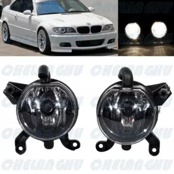 Для BMW E46 318ci 320ci 323ci 325ci 330ci/2D 2001 2002 2003 1 пара противотуманных фар переднего бампера с лампочками
