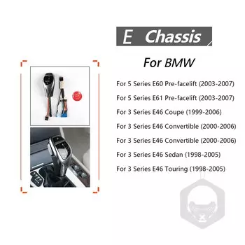 Для BMW E46 E60 E61 1998 1999 2000 2001 2002 2003 2004 аксессуары для автомобильного интерьера