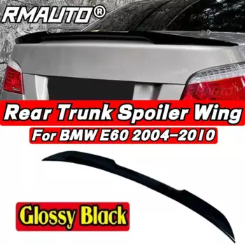 Для BMW E60 5 серии 520i 525i 530i 540i 530d Комплект кузова заднего спойлера M4 Style BMW E60 Автомобильный задний спойлер на крышу автомобильные аксессуары