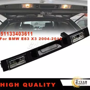 Для BMW E83 X3 2004-2010 автомобильный переключатель задней двери в сборе туристический багажник крышка багажника задняя ручка с кнопкой ключа 51133403611