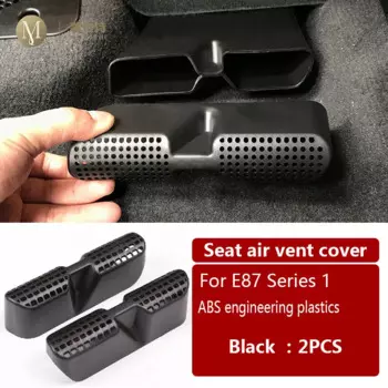 Для BMW E87 Series 1 2004-2011 автомобильный кондиционер, вентиляционная крышка заднего сиденья, защита от пыли, крышка кондиционера, ремонт ABS, 2 шт.