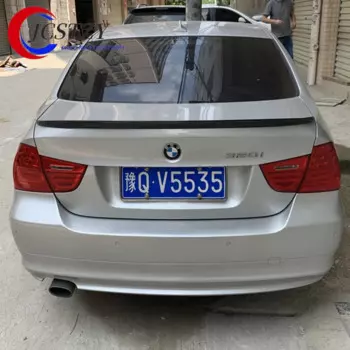 Для BMW E90 спойлер E90 M3 спойлер из углеродного волокна/ФАП задний спойлер для багажника 318i 320i 325i 330i 2005-2011 E90 седан заднее крыло CF