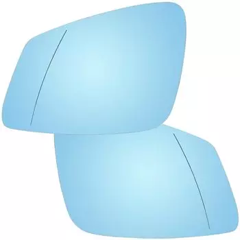 Для BMW F01, F02, F04, F07, F10, F11, F13, I3, F20, F30, F46 2010-2016, левое, правое, боковое крыло, стекло с подогревом, синее, выпуклое, задний вид