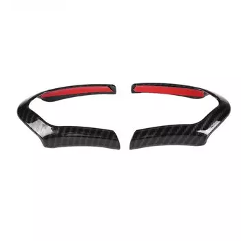 Для BMW F10 F20 F13 F15 F16 X5 X6 F30 1 2 3 4 5 6 серии M спортивный салон автомобиля, декоративная полоса на руль, наклейка на рамку