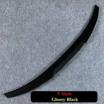 Для BMW F30 3 серии F80 F35 2012 2013 2014 2015 2016 2017 2018 ABS хвостовое крыло багажника украшение V-образный цвет задний спойлер для губ