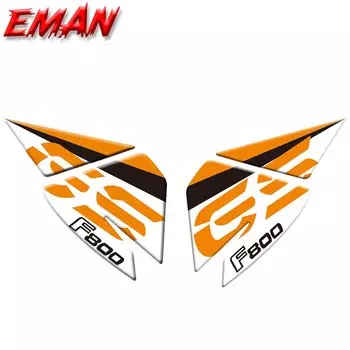 Для BMW F800GS/ADV F 800 GS мотоциклетный масляный бак боковая коробка защищает от царапин и скольжения Защитная Наклейка