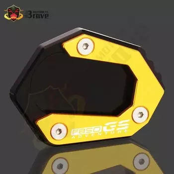 Для BMW F850GS Adventure 2019 2020 2021, подставка с ЧПУ, боковая подставка, увеличительная пластина, удлинитель с логотипом F 850 GS adv F850GSA F850 GSA