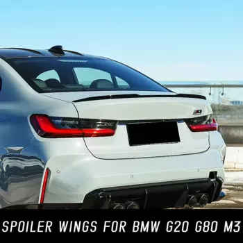 Для BMW G20 G80 3 серии 320i 330i 325i M3 задний спойлер для обмена багажным задним крылом комплект кузова 2019-2024