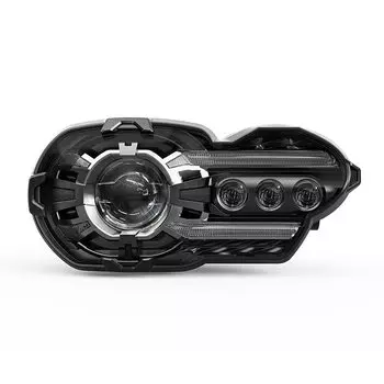Для BMW K1200R 2005-2009 для BMW K1300R 2010-2013 полная светодиодная фара проектора в сборе мотоциклетные светодиодные фары