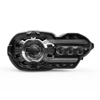 Для BMW K1200R 2005-2009 для BMW K1300R 2010-2013 полная светодиодная фара проектора в сборе мотоциклетные светодиодные фары