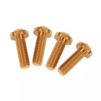 Для BMW K75 K100 4 шт. Cafe Racer болты переднего тормозного насоса винт из титанового сплава M10 * 30 для тормоза Brembo