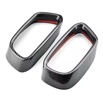 Для BMW M спортивная версия X5 F15 X6 F16 2014-19 черная крышка выхлопной трубы автомобиля из нержавеющей стали 1 комплект автомобилей хвостовое горло