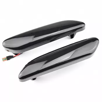 Для BMW MINI COOPER R60 R61 COUNTRYMAN PACEMAN динамический прокрутка мигающий светодиодный боковой габаритный индикатор указателя поворота огни крыла