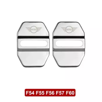 Для BMW MINI ONE Cooper S JCW F54 F55 F56 F57 F60 R60 R61 Защитная наклейка на дверной замок автомобиля, модификация, аксессуары