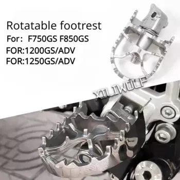 Для BMW R1200GS ЧПУ широкоугольные колышки педали R 1200 GS LC ADV Adventure F750GS F850GS колышки черные аксессуары для мотоциклов