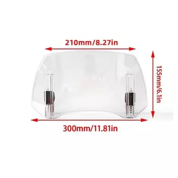 Для BMW R1200GS GSA R1200 GS ADV Adventure универсальный удлинитель лобового стекла мотоцикла, регулируемый спойлер, дефлектор, аксессуары