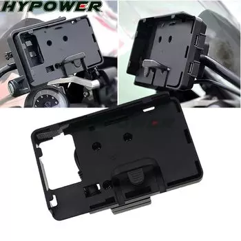 Для BMW R1200GS LC 2013-навигационный кронштейн для мобильного телефона для GARMIN USB-зарядка телефона R1200 GS ADVENTURE ADV 12 мм