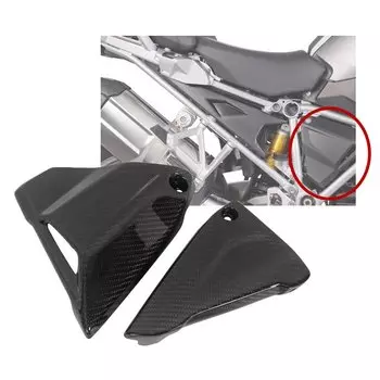Для BMW R1200R/RS 2015-2016/R1200 GS 2013-2018/R1250GS 2017, мотоциклетная боковая панель из 100% углеродного волокна, модификация крышки