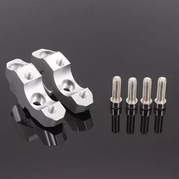 Для BMW S1000R S1000 R 2014 2015 2016 2017 2018 мотоцикла 28 мм черная ручка зажим приподнятый удлинитель руля крепление