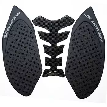 Для BMW S1000RR 2008–16 2017 2018 2019 S1000RR S1000R Защитная пленка для мотоцикла, противоскользящая накладка на бак, боковая тяга, наклейка 3 м