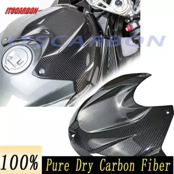 Для BMW S1000RR S1000 RR 2015 2016 2017 2018 100% модифицированные аксессуары из углеродного волокна для мотоцикла, передняя крышка бензобака, комплекты обтекателей