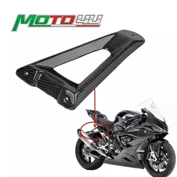 Для BMW S1000RR S1000 RR 2019 2020 2021, вешалка для выхлопной системы мотоцикла из углеродного волокна, кронштейн, модификация выхлопной системы